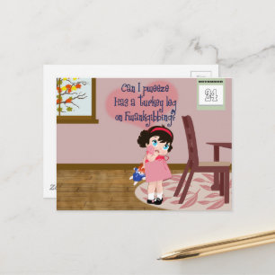 Carte Postale Attente du dîner turc
