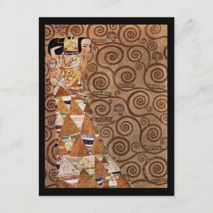 Carte Postale Attente d'une belle femme