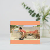 Carte Postale Attentes - vintages - Godward (Debout devant)