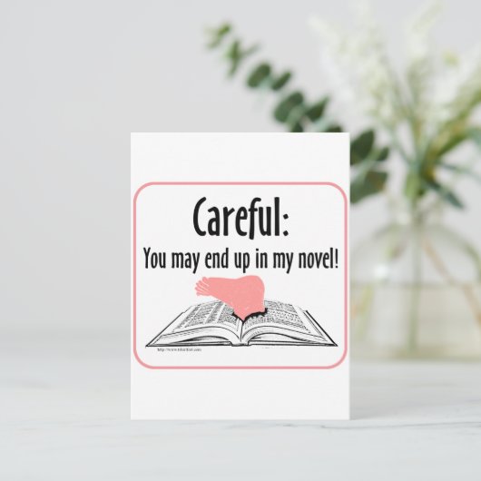 Carte Postale Attention ! (Debout devant)