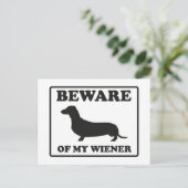 Carte Postale Attention À Mon Écran (Debout devant)