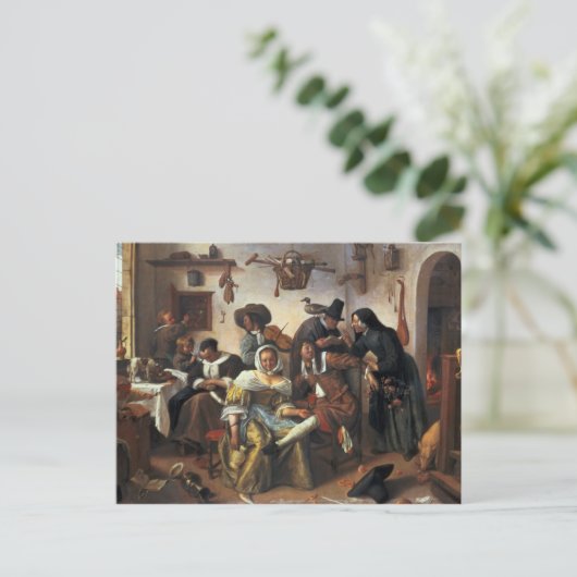 Carte Postale Attention au luxe, c.1663 (Debout devant)