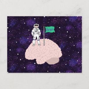 Carte Postale Atterrissage de cerveau