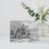 Carte Postale Atterrissage des pèlerins, 1620 (Debout devant)