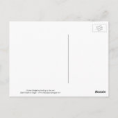 Carte Postale Atterrissage du balbuzard pêcheur dans le nid (Dos)