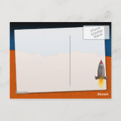 Carte Postale atterrissage sur mars (Dos)