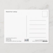 Carte Postale Atterrissages de bateau de Keswick (Dos)