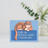 Carte Postale attitude (Debout devant)