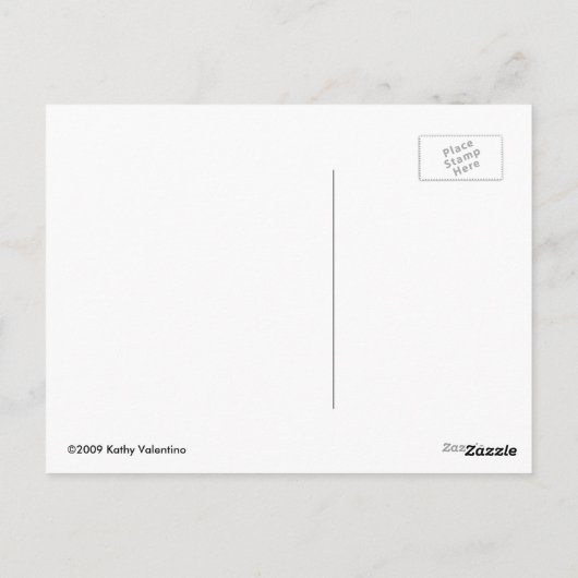 Carte postale Attitude Oiseau-Bébé (Dos)