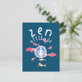 Carte Postale Attitude zen (Debout devant)