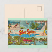 Carte Postale Attraction de Silver Springs à l'ancienne  (Devant / Derrière)