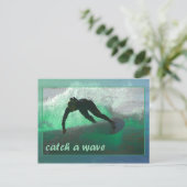 Carte Postale Attrape une vague ! (Debout devant)