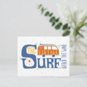 Carte Postale Attraper L'Affiche De La Vague (Debout devant)