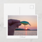 Carte Postale Attraper le coucher du soleil (Devant / Derrière)