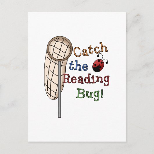 Carte Postale Attrapez les tee-shirts et les cadeaux pour le Bug (Devant)