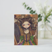 Carte postale "Au bal Masquerade" (Debout devant)