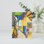 Carte Postale Au Bazar | Auguste Macke | (Debout devant)