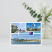 Carte Postale AU Cairns - La jetée - Poisson Lagon Esplanade - (Debout devant)