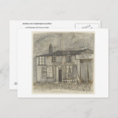 Carte Postale Au Charbonnage Café, Vincent van Gogh (Devant / Derrière)