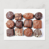 Carte postale au chocolat (Devant)