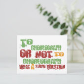 Carte Postale Au chorégraphe (Debout devant)