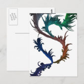 Carte Postale Au ciel (Devant / Derrière)