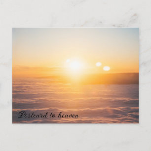 Carte postale au ciel