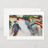 Carte Postale Au cirque, Lautrec (Devant / Derrière)