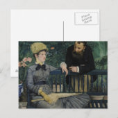 Carte Postale Au Conservatoire - Édouard Manet (1879) (Devant / Derrière)
