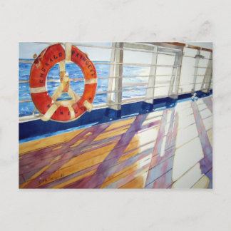 Carte Postale Au coucher du soleil