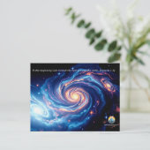 Carte Postale Au début, Dieu et Verse de création (Debout devant)