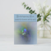 Carte Postale Au début fractal (Debout devant)