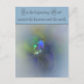 Carte Postale Au début fractal (Devant)