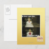 Carte Postale Au début, j'étais comme (Devant / Derrière)