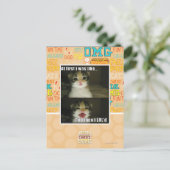 Carte Postale Au début, j'étais comme (Debout devant)