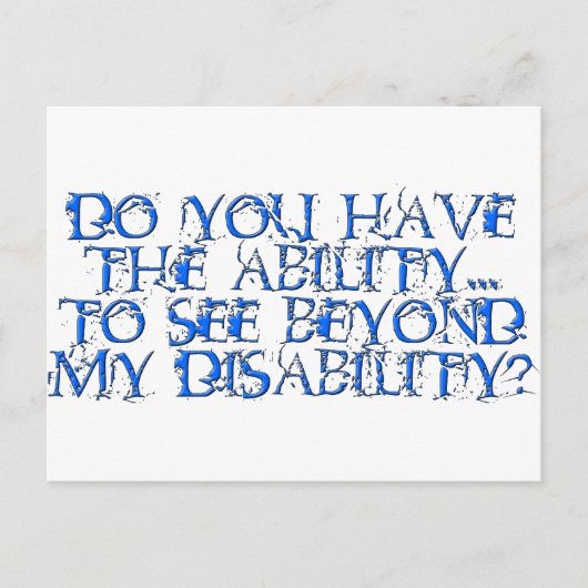 Carte Postale Au-delà (Devant)