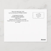 CARTE POSTALE "AU-DELÀ DE L'ESPRIT" (Dos)