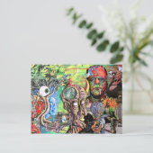 CARTE POSTALE "AU-DELÀ DE L'ESPRIT" (Debout devant)