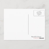 Carte Postale Au-delà de l'univers (Dos)