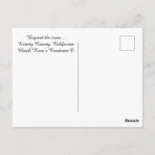 Carte Postale Au-delà des arbres......Carte postales (Dos)