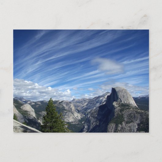 Carte Postale Au-dessus de demi de dôme (Devant)