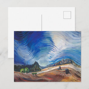 Carte Postale Au-dessus de la fosse de gravier Emily Carr