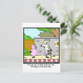 Carte Postale Au-dessus de la lune (Debout devant)