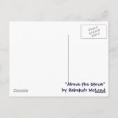 Carte Postale "Au-dessus de la tempête" Art Abstrait (Dos)