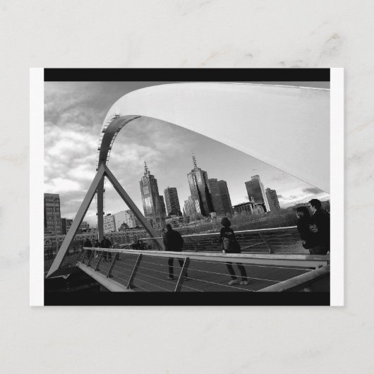 Carte Postale Au-Dessus De La Yarra (Devant)