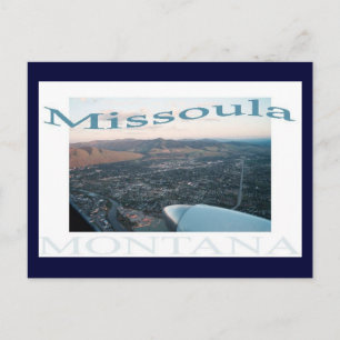 Carte Postale Au-dessus de Missoula, Montana