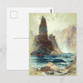 Carte Postale Au-dessus de Tower Falls, Moran, 1872 (Devant / Derrière)