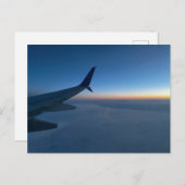 Carte Postale Au-dessus des nuages (Devant / Derrière)