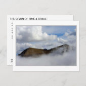 Carte Postale AU-DESSUS DES NUAGES : le col Dawson (Devant / Derrière)