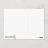 CARTE POSTALE AU-DESSUS DU PONT EN COURSE (Dos)